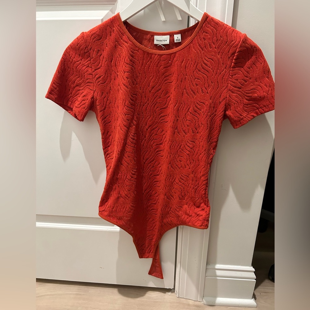 Aritizia short sleeve bodysuit
